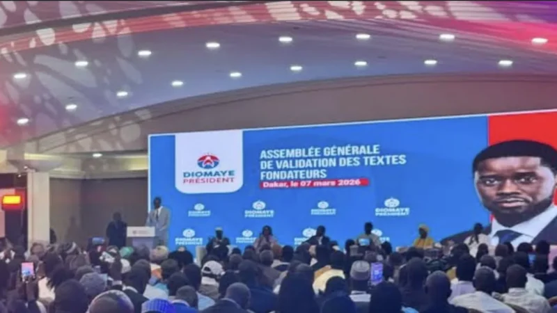 Futur parti présidentiel : le nom du président dévoilé