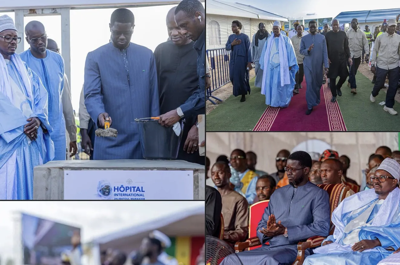 Le Président de la République, Son Excellence Monsieur Bassirou Diomaye Diakhar FAYE, a procédé ce jour, à Touba Ngabou,