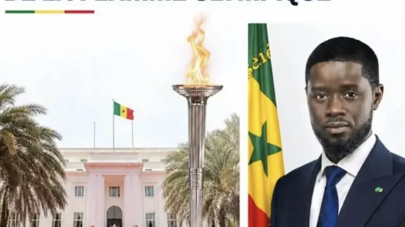 Réception de la Flamme olympique : le président Diomaye Faye réaffirme sa confiance en la jeunesse sénégalaise