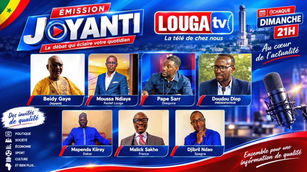 JOYANTI UNE ÉMISSION À NE PAS MANQUER !